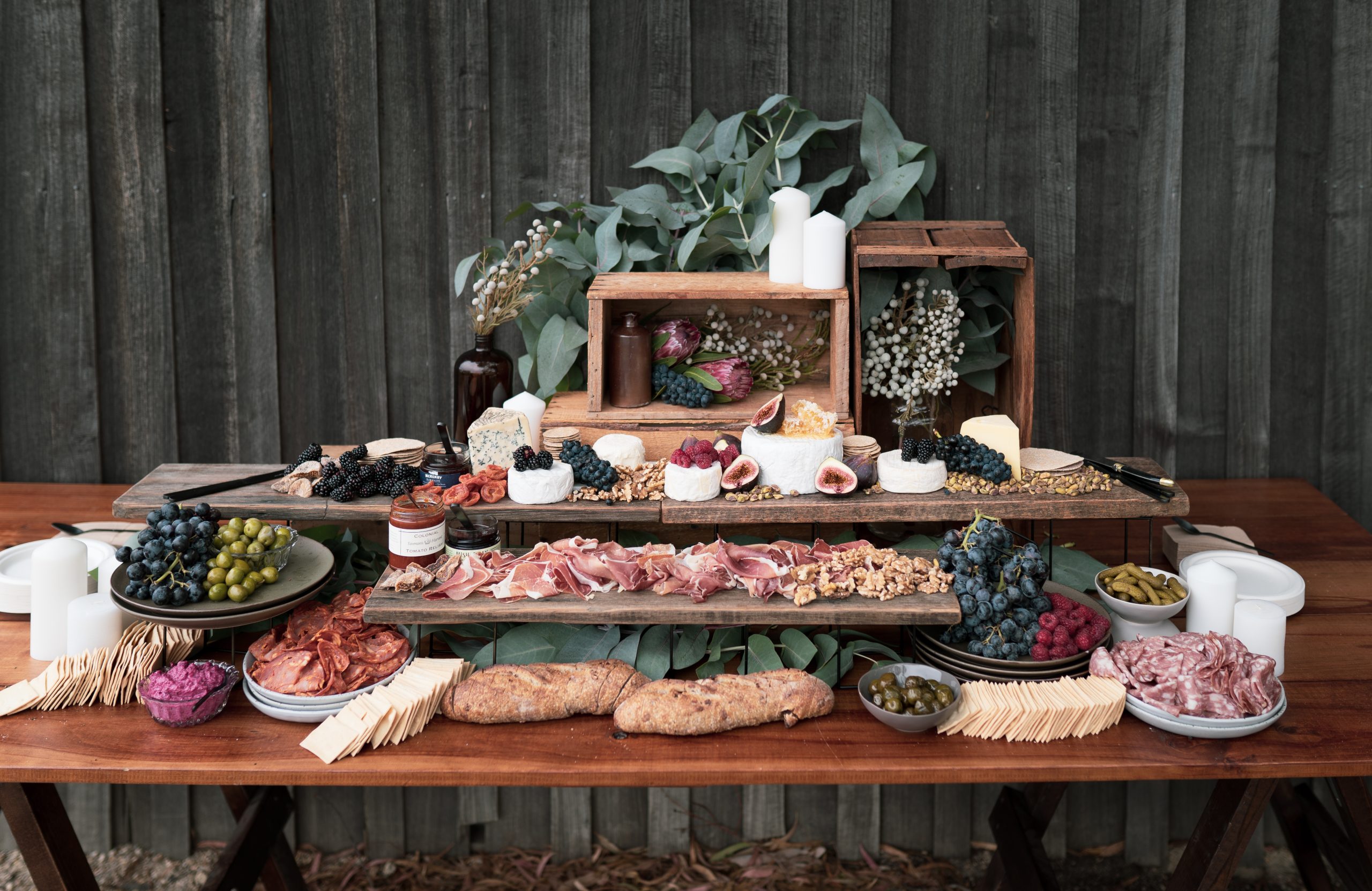 Seasonal food prepared for dining at Craigie Knowe